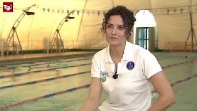 Ilaria on the Italian tv program 